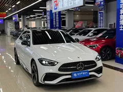 2022 Mercedes-Benz C-Class C 260 L Sport, белый — фото 3