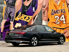 2022 Audi A8L 60 TFSIe quattro, чёрный — фото 4