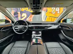2022 Audi A8L 60 TFSIe quattro, чёрный — фото 7