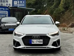 2022 Audi A4L 40 TFSI, белый — фото 3