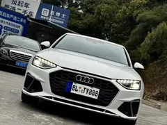 2022 Audi A4L 40 TFSI, белый — фото 5