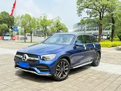 2021 Mercedes-Benz GLC 300 L 4MATIC, синий — фото 1