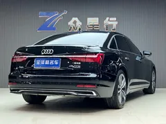2023 Audi A6L 45 TFSI, чёрный — фото 3