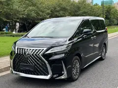 2020 Lexus LM 300h, чёрный — фото 1