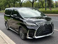 2020 Lexus LM 300h, чёрный — фото 2