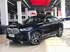 2022 BMW X6 M, чёрный — фото 1