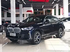 2022 BMW X6 M, чёрный — фото 5