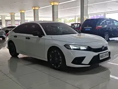 2022 Honda Civic 240TURBO CVT, белый — фото 3