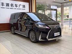 2020 Lexus LM 300h, чёрный — фото 3