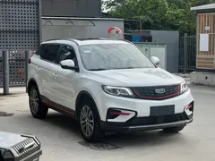 2022 Geely Atlas 1.8TD DCT, белый — фото 3