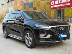 2020 Hyundai Santa Fe 380 TGDi AT 2WD DLX Plus, чёрный — фото 3