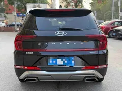2020 Hyundai Santa Fe 380 TGDi AT 2WD DLX Plus, чёрный — фото 5