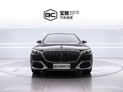 2021 Mercedes-Benz Maybach S-Class S 480 4MATIC, чёрный — фото 2