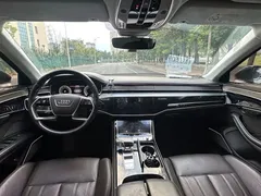 2019 Audi A8L 55 TFSI quattro, чёрный — фото 6