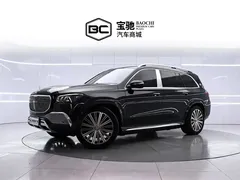 2022 Mercedes-Benz Maybach GLS 480 4MATIC, чёрный — фото 1