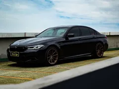 2021 BMW M5, чёрный — фото 1