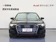 2022 Audi A6L 45 TFSI quattro, чёрный — фото 2