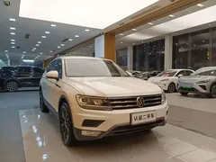 2021 Volkswagen Tiguan L 330TSI AT 2WD, белый — фото 4