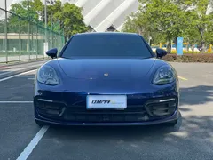 2023 Porsche Panamera 2.9T, синий — фото 2