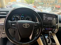 2021 Toyota Alphard Hybrid 2.5L Premium, чёрный — фото 4