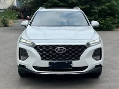 2020 Hyundai Santa Fe 380 TGDi AT 2WD GLS Luxury, белый — фото 2