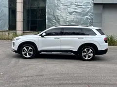 2020 Hyundai Santa Fe 380 TGDi AT 2WD GLS Luxury, белый — фото 3