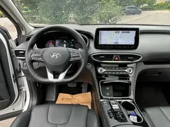 2020 Hyundai Santa Fe 380 TGDi AT 2WD GLS Luxury, белый — фото 10