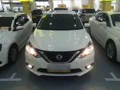 2021 Nissan Sylphy 1.6XL CVT Luxury, белый — фото 3