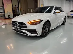 2023 Mercedes-Benz C-Class C 260 L Sport, белый — фото 1