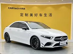 2022 Mercedes-Benz A-Class AMG A 35 L 4MATIC, белый — фото 2
