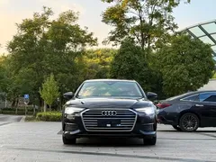 2020 Audi A6L 45 TFSI, чёрный — фото 2