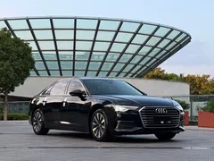 2020 Audi A6L 45 TFSI, чёрный — фото 3