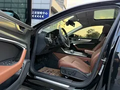2020 Audi A6L 45 TFSI, чёрный — фото 4