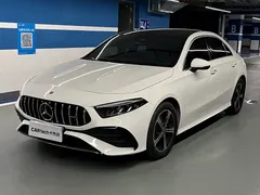 2023 Mercedes-Benz A-Class A 200 L, белый — фото 1