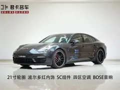 2022 Porsche Panamera 2.9T, чёрный — фото 1