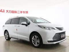 2021 Toyota Sienna 2.5L Hybrid Supreme, белый — фото 3