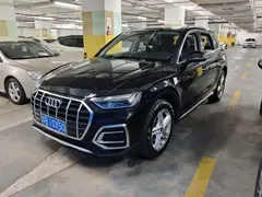 2021 Audi Q5L 40 TFSI, чёрный — фото 3