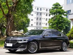2022 BMW 7 Series 7 740Li, чёрный — фото 2