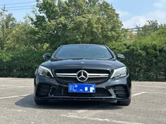2023 Mercedes-Benz C-Class AMG C 43 4MATIC, чёрный — фото 2