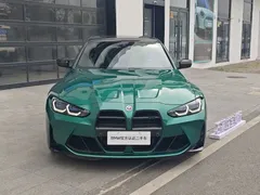 2021 BMW M3, зелёный — фото 2