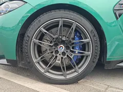 2021 BMW M3, зелёный — фото 4
