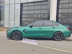 2021 BMW M3, зелёный — фото 5