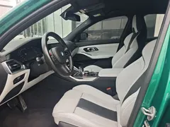 2021 BMW M3, зелёный — фото 6