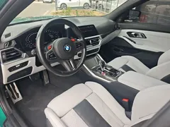 2021 BMW M3, зелёный — фото 7