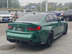2021 BMW M3, зелёный — фото 20