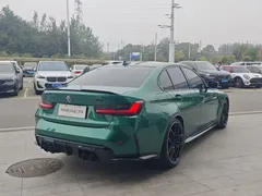2021 BMW M3, зелёный — фото 22