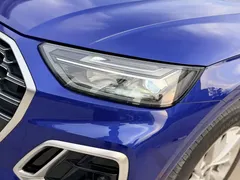 2021 Audi Q5L 45 TFSI, синий — фото 5