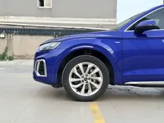 2021 Audi Q5L 45 TFSI, синий — фото 6