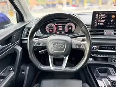2021 Audi Q5L 45 TFSI, синий — фото 17