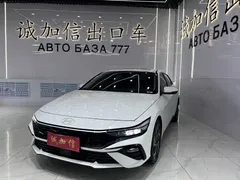 2023 Hyundai Elantra 1.5L CVT GLX Elite, белый — фото 1